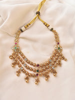 Load image into Gallery viewer, 3 Layer Traditional Necklace Set
