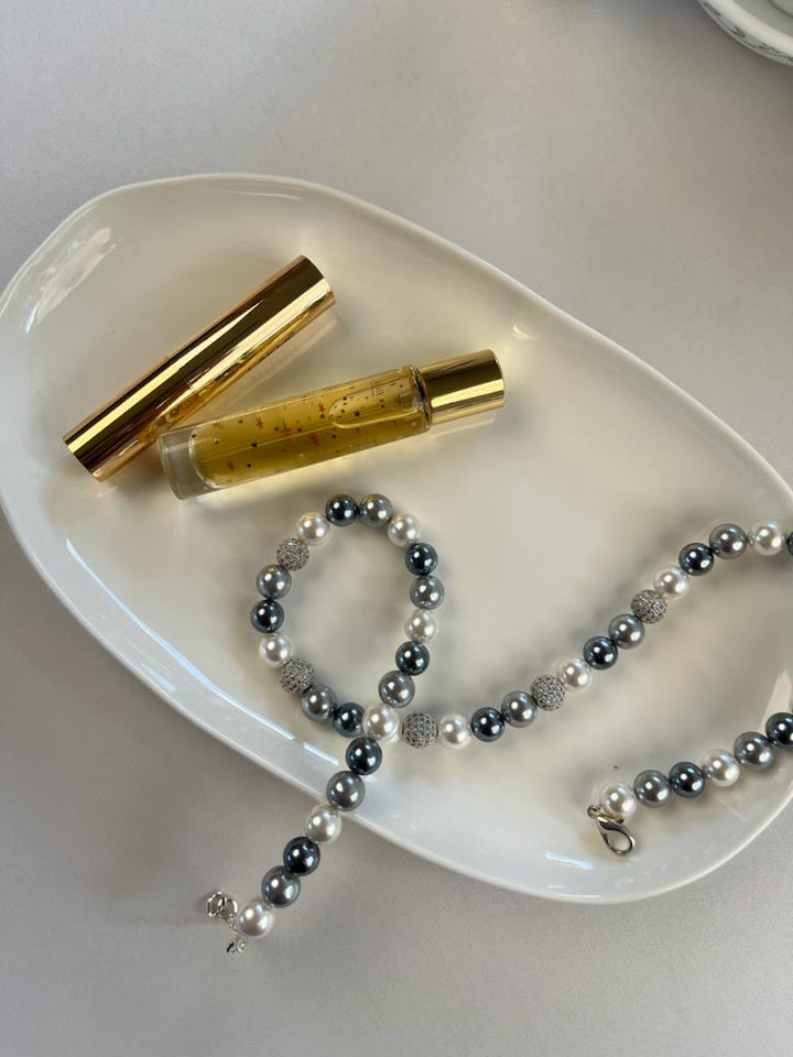 WHITE PEARL CHAIN | LONG PEARL CHAIN