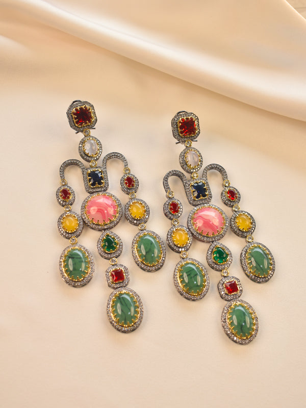 Kundan Earring | Long Earring For Woman