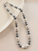 Load image into Gallery viewer, WHITE PEARL CHAIN | LONG PEARL CHAIN
