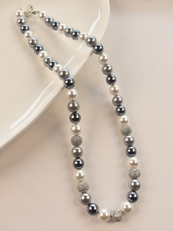 WHITE PEARL CHAIN | LONG PEARL CHAIN