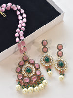 Load image into Gallery viewer, Kundan Necklace set | Heavy Kundan Necklace
