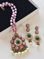 Load image into Gallery viewer, Kundan Necklace set | Heavy Kundan Necklace
