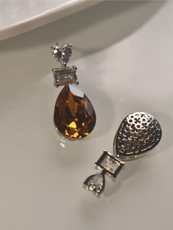 Beautiful Pendant Set | AD Pendant with Big Stone