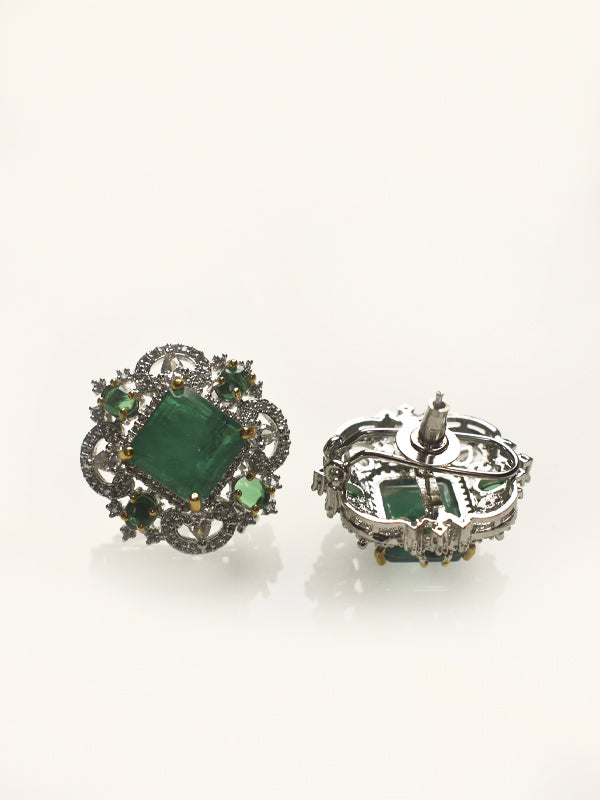 AD Stone Earring