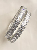 Load image into Gallery viewer, AD Bracelet with Emerald-Cut Stones 
