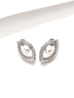 Load image into Gallery viewer, AD Earrings with Pearl Centers 
