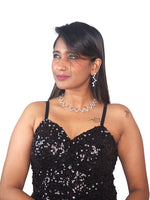 Load image into Gallery viewer, AD Necklace set with Intricate Designs
