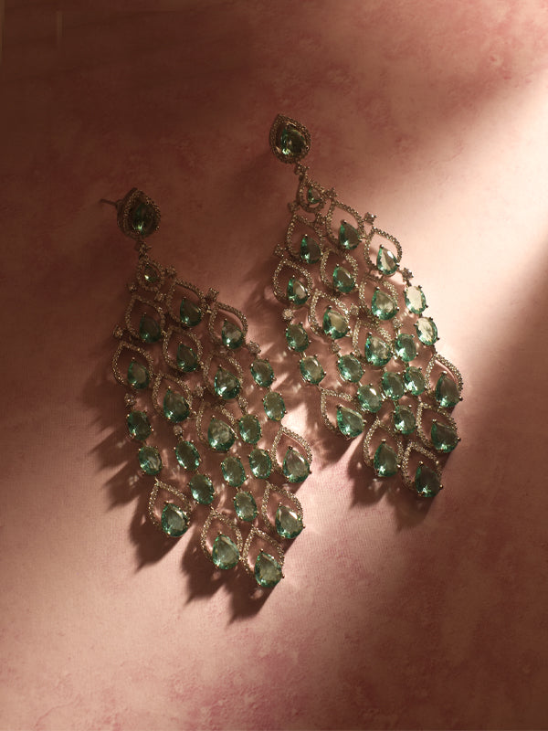 AD Stone Earring