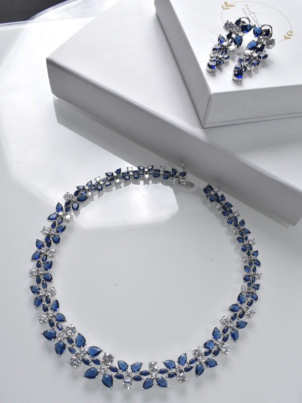 Blue Necklace | Ad Necklace Set