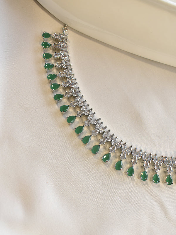 Green Stone Necklace | Green Stone Jewellery