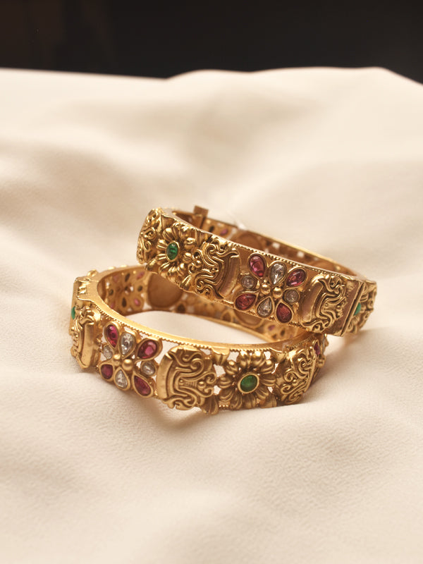 Antique Golden Bangle 