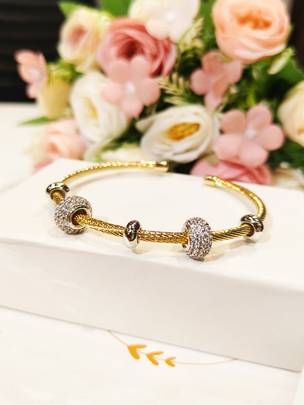 Stylish Golden Bracelet | Anti Tarnish Bracelet