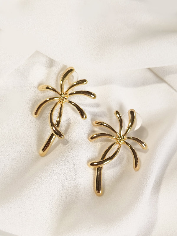 Beautiful Golden Earring | Stylish Anti tarnish Earring