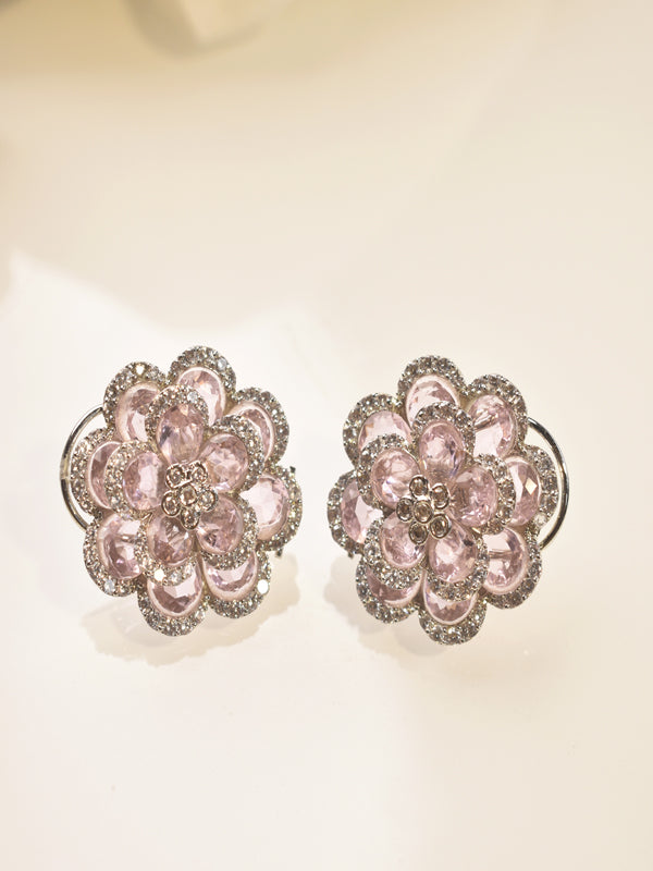 Baby Pink Stud | Flower Stud