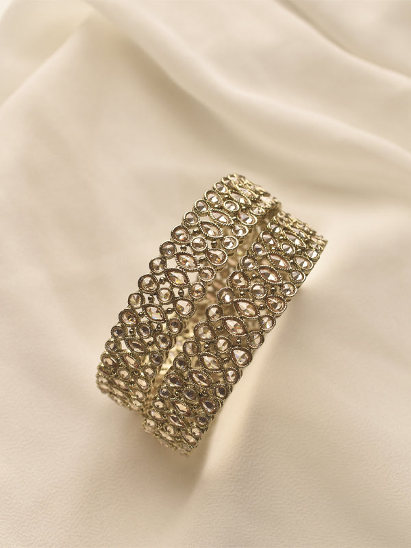 Mehandi Polish Bangles | Stone Bangles