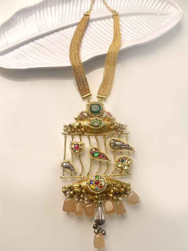 Beads Long Necklace