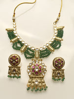 Load image into Gallery viewer, Green Necklace Set | Necklace For Women

