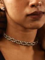 Load image into Gallery viewer, Beautiful AD Necklace set with Intricate Designs
