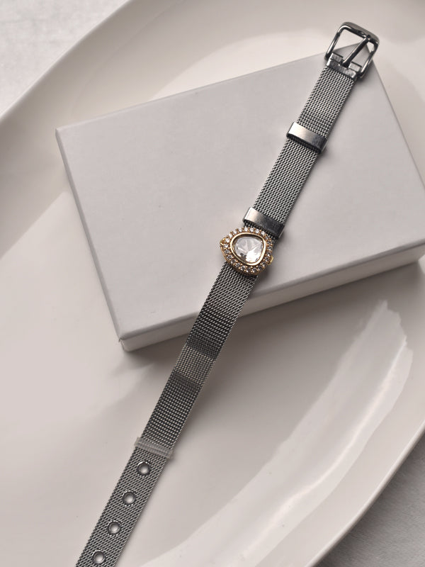 Beautiful Design Silver Mesh Bands