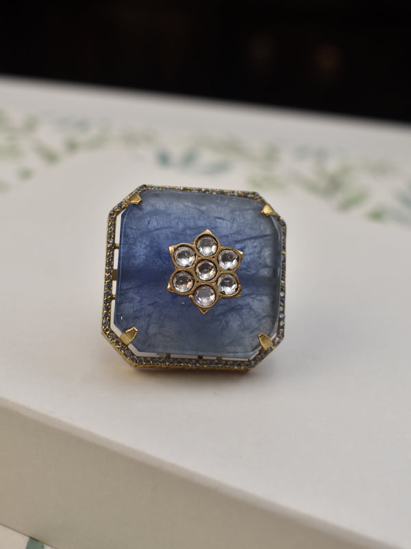 Beautiful Kundan Finger Ring