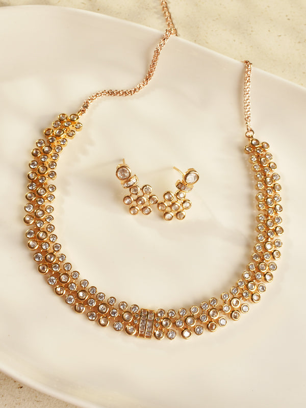 Beautiful Party Wear Modern Necklace