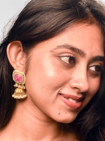 Load image into Gallery viewer, Big Stone Jhumka
