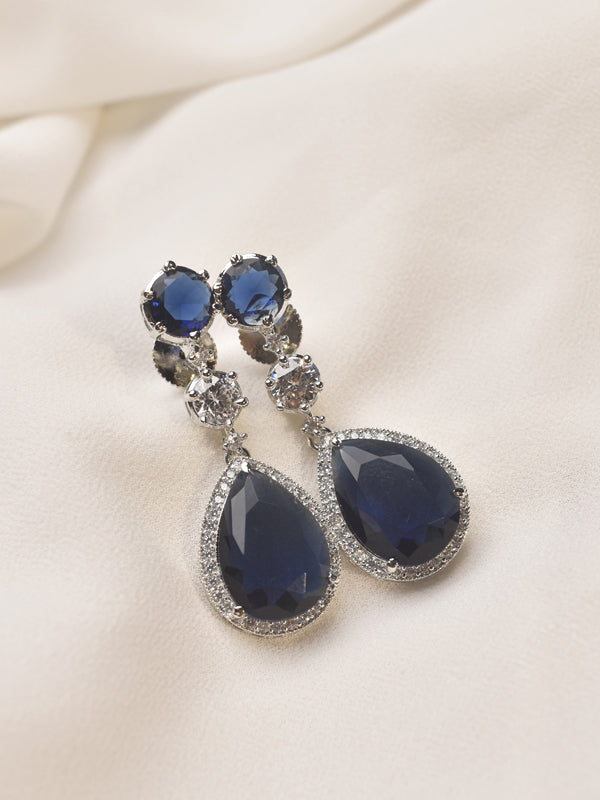 Blue AD Earring