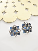 Load image into Gallery viewer, Blue Earrings
