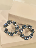 Load image into Gallery viewer, Blue Stone Earrings
