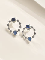 Load image into Gallery viewer, Blue Gemstones Stud 
