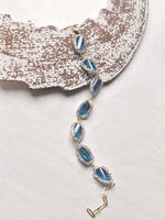 Load image into Gallery viewer, Bracelet with blue gemstones 

