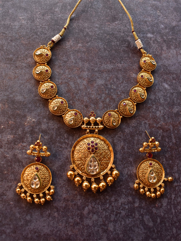 Bridal Gold Necklace
