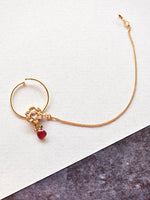 Load image into Gallery viewer, Bridal Golden Nath
