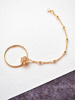 Load image into Gallery viewer, Bridal Golden Nath
