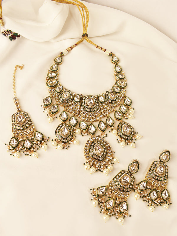 Bridal Kundan Necklace Set