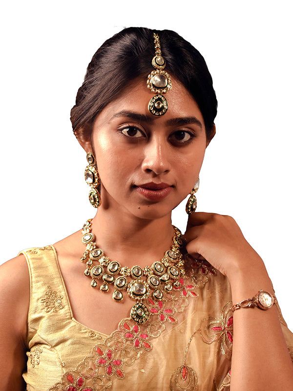 Bridal Necklace Set | Kundan Necklace Set
