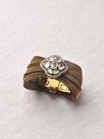 Load image into Gallery viewer, Brown Bracelet with Decorative Kundan 
