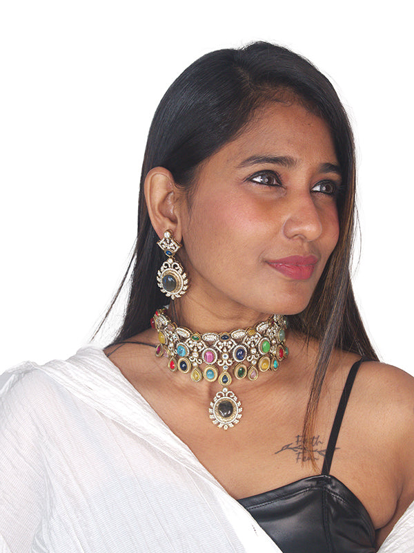  Colorful Gemstones | Decorative Necklace