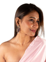 Load image into Gallery viewer, Drop Earrings with Big Stone
