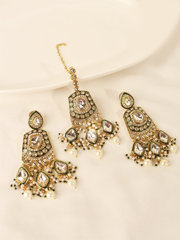 Bridal Kundan Necklace Set | Heavy Kundan Necklace Set
