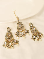 Load image into Gallery viewer, Bridal Kundan Necklace Set | Heavy Kundan Necklace Set
