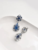 Load image into Gallery viewer, Elegant Long Earring with AD 
