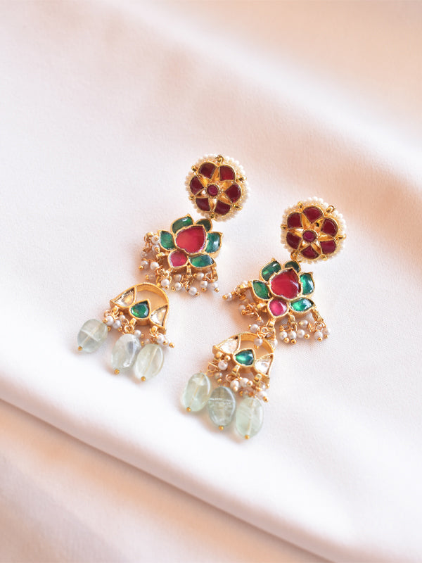 Enamel Earring