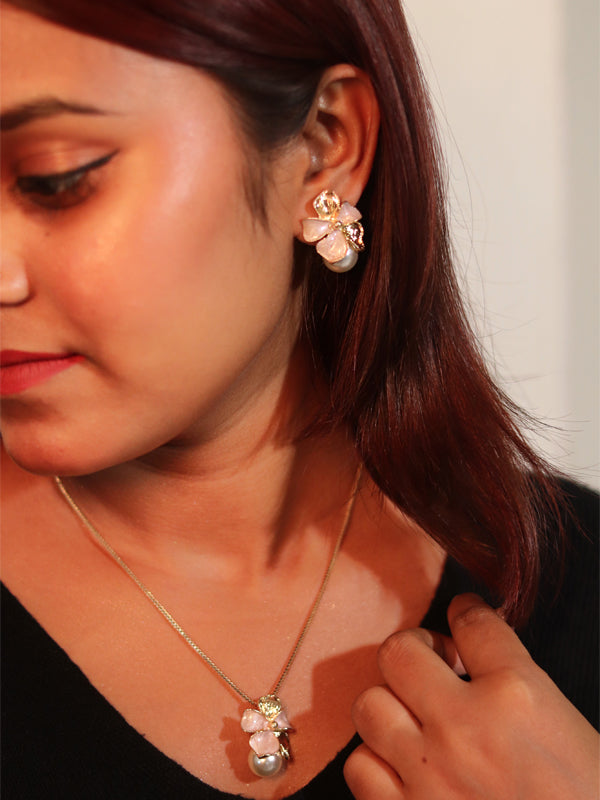 Flower_Pendant_and_Earring