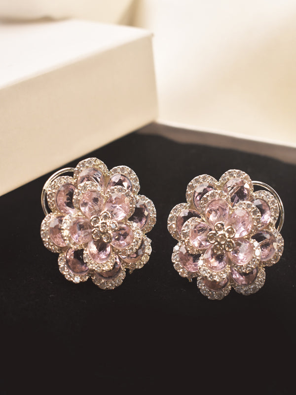 Baby Pink Stud | Flower Stud