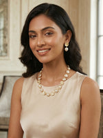 Load image into Gallery viewer, Gold-Tone Pearl Necklace
