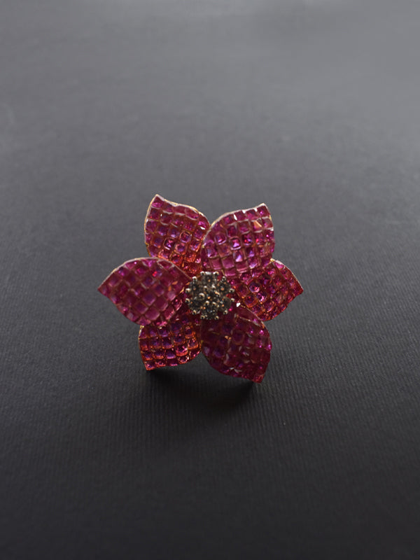 Gold Flower Ring