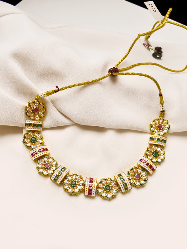 Golden Necklace Set