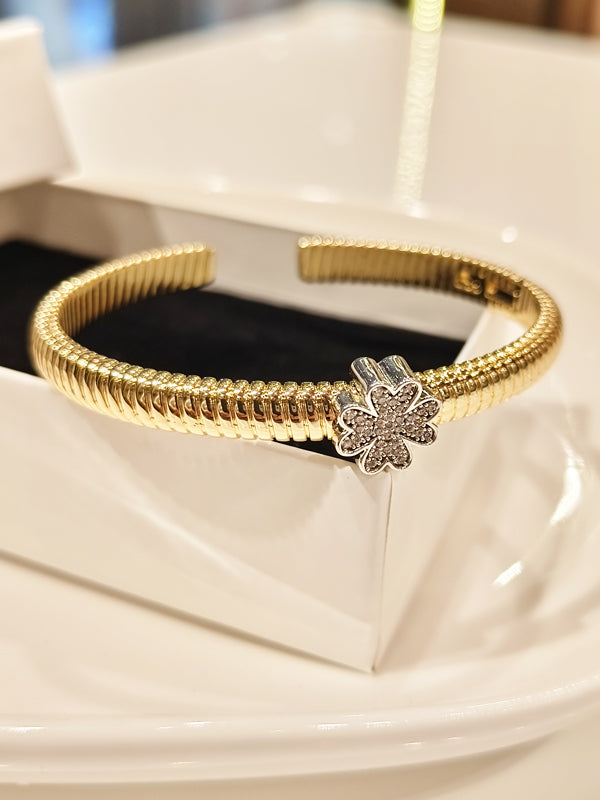 Golden Bracelet with Stone | Golden Bracelet